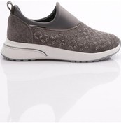 Resim Dgn 404 Kadin Demir Taşli Sneaker Ayakkabi 404-2494-R12828 Gri - Beyaz 