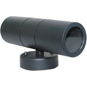 Resim RODOSLU Rds-2008A Paris Alüminyum Gövde Çift Yönlü Silindir Aplik Antrasit 