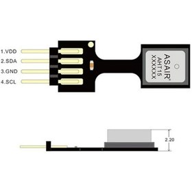 Resim Aht15 Sıcaklık Ve Nem Sensörü 