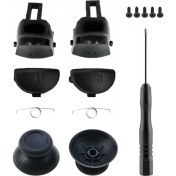 Resim Pop Konsol 040 050 055 Analog Topuz Omuz Tuşu Tetik Yedek Vida Tornavida Set Ps4 Kol Tamir Yedek Parça 