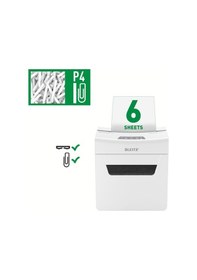 Resim Leitz IQ Protect Premium 6X P4 Evrak İmha Makinesi 