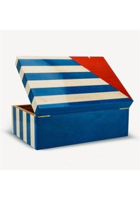 Resim Lubinski Cedar Puro Kutusu Humidor Cuba Flag 50s 