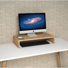 Resim Emkawood Marry Safir Monitör Yükseltici Laptop Standı 