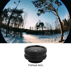 Resim Markacase Apple iPhone 6-6 Plus 170° Balık Göz 0,67X Wide Lens 