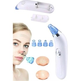 Resim Vakumlu Siyah Nokta ve Yüz Temizleme Cihazı 4 Başlıklı 