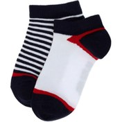 Resim U.S. Polo Assn. Erkek Çocuk 2'li Patik Çorap 50311344-VR033 