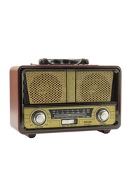 Resim Genel Markalar M-112bt Şarjlı Nostaljik Bluetooth Fm Radyo Usb/sd/mp3 