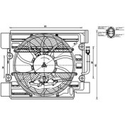 Resim Mahle Acf23000s - Komple Fan 4kutuplu 400 W Bmw E39 M51 M57 M62 