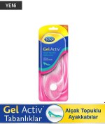 Resim Scholl Gel Activ Alçak Topuklu Ayakkabılar İçin Tabanlık 