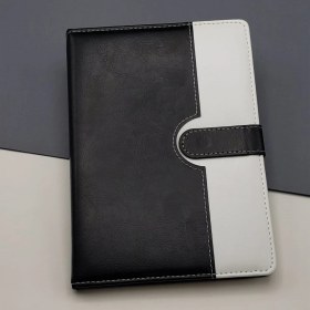 Resim Pileli Store Tarihsiz Ajanda Defter Siyah Beyaz Renk 