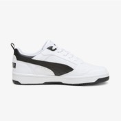 Resim Puma Rebound V6 Low Unisex Beyaz Günlük Spor Ayakkabı Düz 392328 Beyaz 