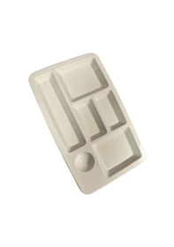 Resim Yumurtalıklı Kahvaltılık Polikarbon Tabldot Tabağı Diğer 