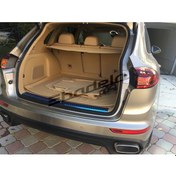 Resim Bagaj Havuzu Porsche Cayenne 2011-2019 Kasa Uyumlu Bej Renk 3D 