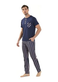 Resim Yeni İnci 3'lü Yarım Kol Erkek Pijama Takım Epj801 001 