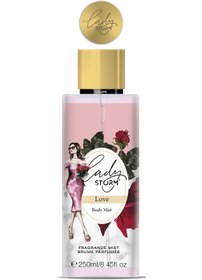 Resim LADY STORM EDP Lady Storm Women Love Vücut Spreyi 250 Ml 