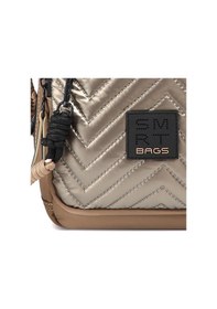 Resim Barcelona K21 Parlak Kumaş Küçük Boy Askılı Kadın Sırt Çantası 3247 Taba 