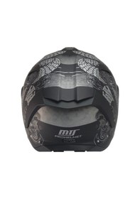 Resim MTS X-340 FULL FACE KASK GOLDY GREY 