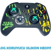 Resim Xbox Series S/series X Red Dead Redmeption Koruyucu Silikon Kılıf + Analog Silikon Koruyucu 