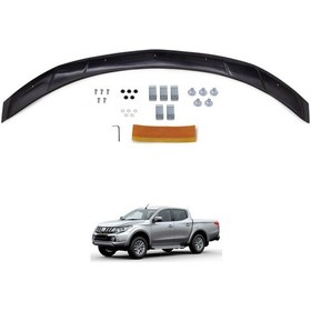 Resim Cappafe Mitsubishi L200 Ön Kaput Koruyucu Rüzgarlığı 4Mm Akrilik N11.17425 