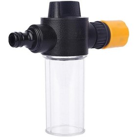 Resim Seametal Araba Yıkama Köpük Jeneratörü Yıkama Kar Köpüğü Sprey Şişesi Lance Yağmurlama Yüksek Basınçlı Su Tabancası Hortum Memesi Temiz Aracı 