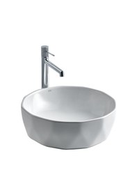 Resim Lena E-2110 Tezgah Üstü Porselen Lavabo 