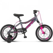 Resim Mosso Wildfire L 16 V 10 Çocuk Bisikleti Antrasit Pembe 