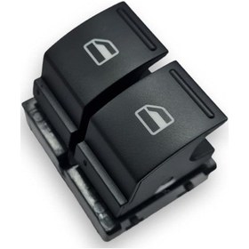 Resim Skoda Octavia A6 09-12 Sol Ön Kapı Ön Cam Açma Düğmesi 1Z0959858 