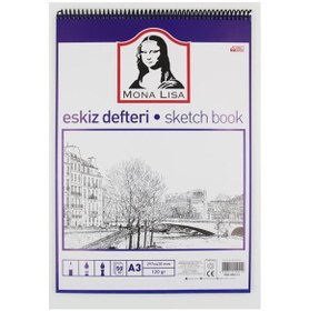 Resim Mona Lisa Eskiz Defteri Telli A3 120 GR 50 YP MN13-3 