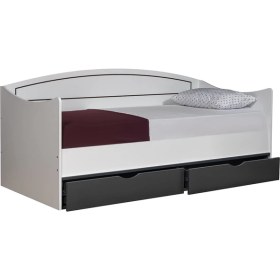 Resim Setay Soft Çekmeceli Karyola + 1 Adet Comfort Yatak - Beyaz - Antrasit 