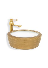 Resim Lena Tezgah Üstü Çanak Lavabo E -8122 