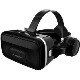 Resim Vr Shınecon G04EA Kulaklıklı 3D Sanal Gerçeklik Gözlüğü Siyah 