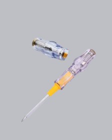 Resim Ceylan Adam Neon Lambalı Elektrik Kontrol Kalemi Nikel Kaplama 110-220v 