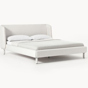 Resim Polina Çift Kişilik Karyola Açık Bej - 180x200 cm 