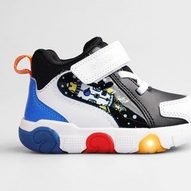 Resim Vicco Rocky Işıklı Erkek Okul Öncesi Siyah Bot Siyah 