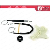 Resim VW Amarok MK1 2010-2022 4-Kapı Pickup İçin Ön Sol Cam Kriko Seti 
