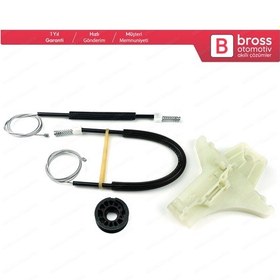 Resim VW Amarok MK1 2010-2022 4-Kapı Pickup İçin Ön Sol Cam Kriko Seti 