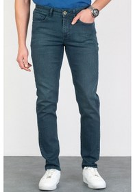 Resim Erkek Haki Cep Lycralı Slim Fit Kot Pantolon Hltvalgreen (492261641) 