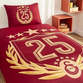 Resim Galatasaray 25.Şampiyonluk Tek Kişilik Nevresim Takımı 