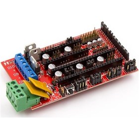 Resim RepRap Ramps 1.4 3D Printer Kırmızı Kontrol Kartı 