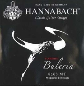 Resim Hannabach 8268MT Flamenko Gitar Alt 3'lü Tel Seti (Profesyonel - Yedek Bas Takımı) | Medium Tension 