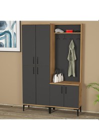 Resim Kalenderdekor1 Kalender Dekor Rose-1-4 Rs06 Portmanto Vestiyer Ayakkabılık 