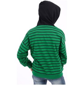 Resim Toontoy Kids Toontoy Erkek Çocuk Sweatshirt Çimen Yeşili 