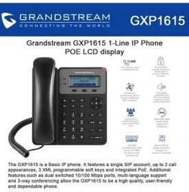 Resim Grandstream Gxp 1615 Ip Telefon Poe Destekli 