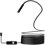 Resim AteşTech 15 Metre Yılan Kamera | Android Uyumlu, Su Geçirmez Endoskop Kamera, LED Işıklı 