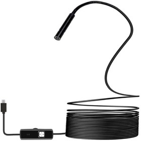 Resim AteşTech 15 Metre Yılan Kamera | Android Uyumlu, Su Geçirmez Endoskop Kamera, LED Işıklı 