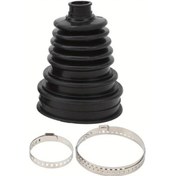 Resim Meridiangoods Black- 1 Adet Cv Toz Kılıfı Sabit Hız Eklem Tozu Kapağı Silikon Universal Eklem Boot 