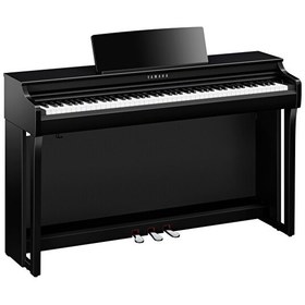 Resim Yamaha Clavinova CLP825PE Dijital Piyano (Parlak Siyah) 