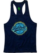 Resim BLUU Barbell Fitness Gym Tank Top Sporcu Atleti 