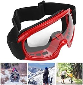 Resim HEEPDD Motosiklet gözlüğü, hafif, profesyonel, toz geçirmez, kayak gözlüğü, rüzgar geçirmez, arazi bisikleti, kayak gözlüğü, motosiklet 