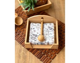 Resim Marsilyan- Ahşap Peçetelik 